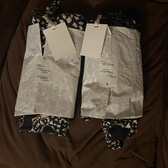 Desmond & Dempsey Jaguar Short Pant Shirt 3-Piece Pajama Set Size:Large - Picture 14 of 16